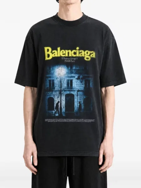 Tricou Balenciaga negru