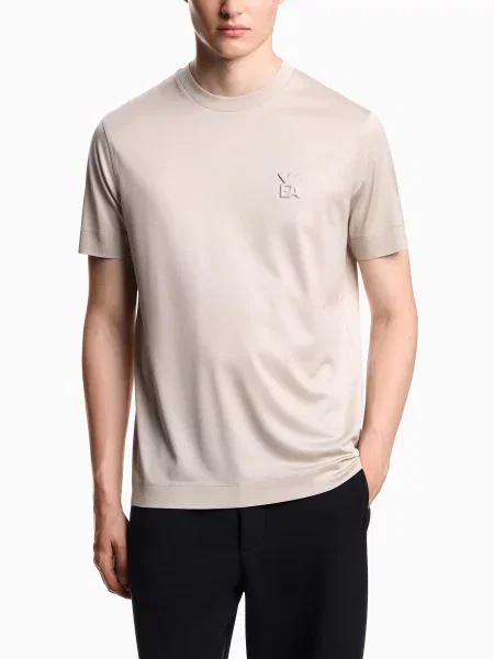 Футболка Emporio Armani из лиоцела