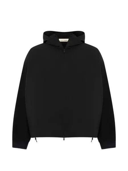 Geacă Fear Of God Essentials cu glugă negru