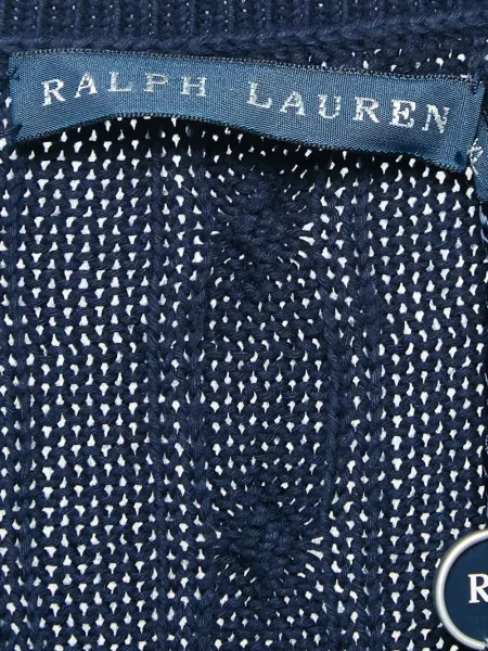 Lněná batikovaná košile Polo Ralph Lauren s oděrkami modrá