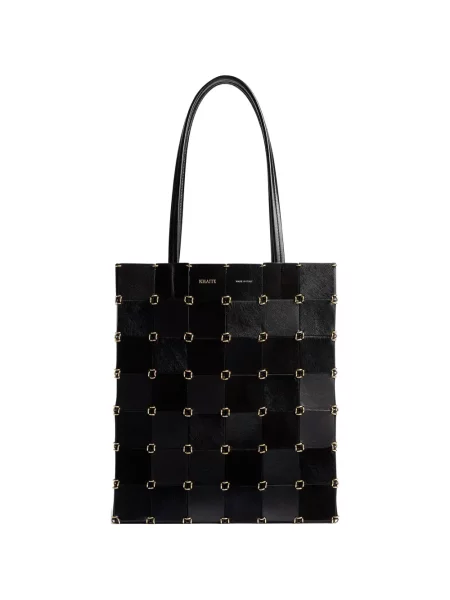 Geantă shopper Khaite negru