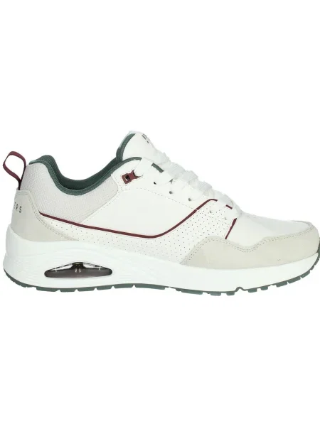 Členkové topánky Skechers biela