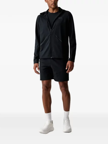 Hanorac cu glugă Under Armour cu imagine negru