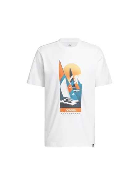 Tricou Adidas alb