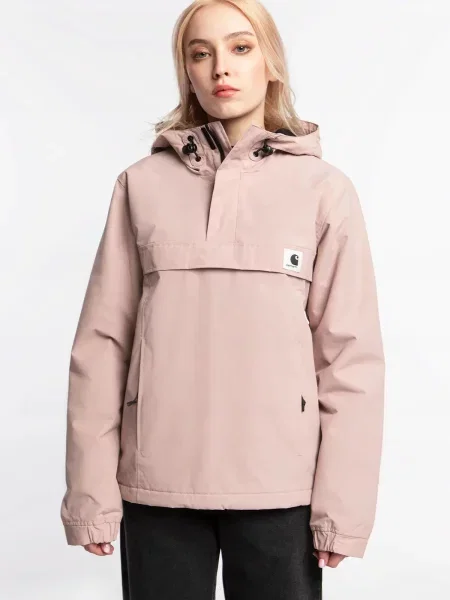 Kurtka kangurka Carhartt WIP W Nimbus Pullover XS różowa