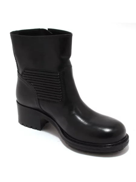 Botki Car Shoe skórzane czarne