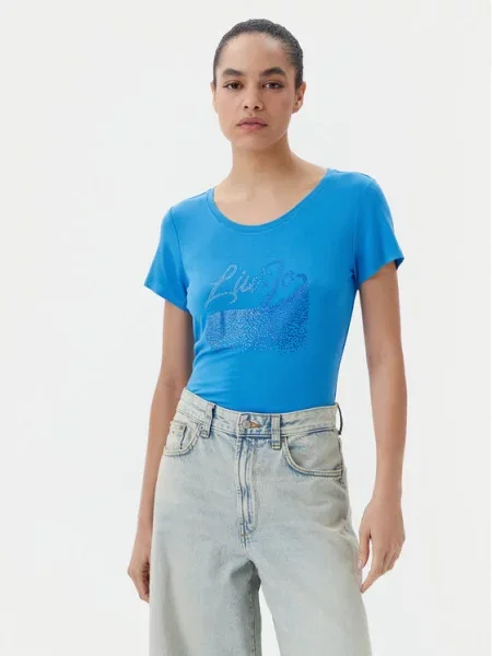 Liu Jo Beachwear T-shirt plava