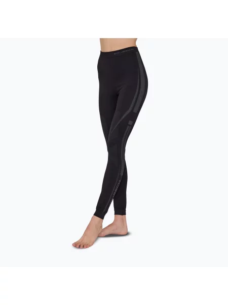 Spodnie termoaktywne Brubeck Dry black/graphite czarne