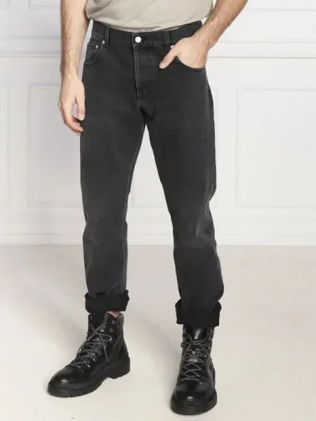 Alexander McQueen Blugi | Tapered fit negru