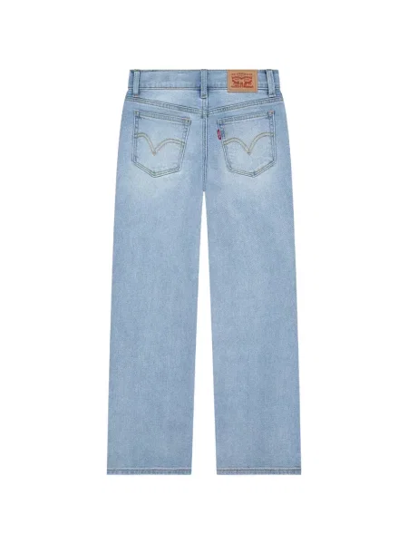 Jeansy straight leg dziecięce Levi's niebieskie
