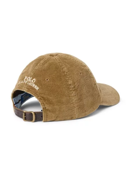 Menčestrová šiltovka Polo Ralph Lauren béžová