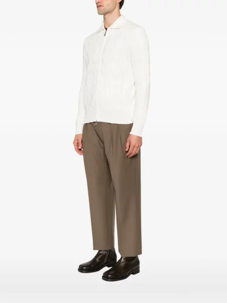 Cardigan Gran Sasso tricotate alb