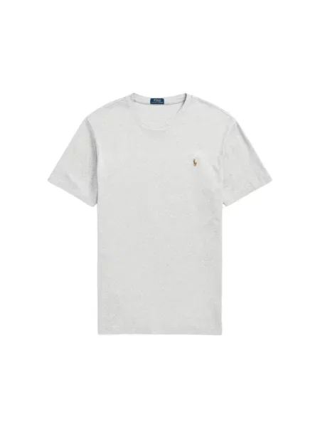 Koszulka polo Polo Ralph Lauren z logo szara