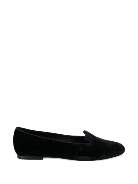Pantofi loafer Dolce & Gabbana de catifea negru