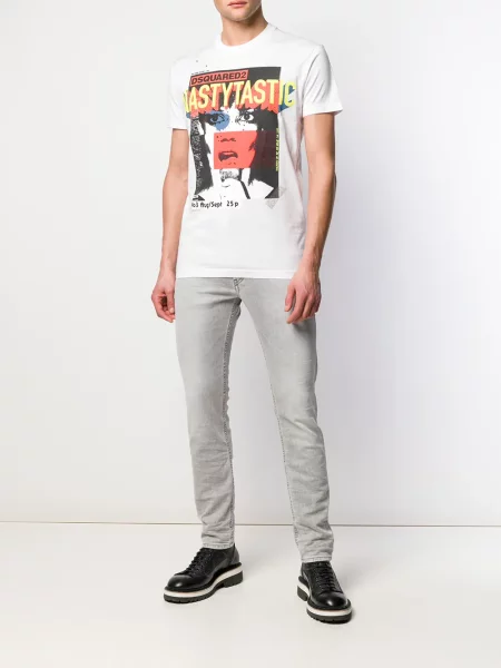 Tricou Dsquared2 alb