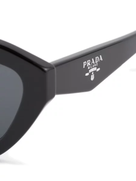 Γυαλιά ηλίου cat eye Prada Eyewear μαύρο