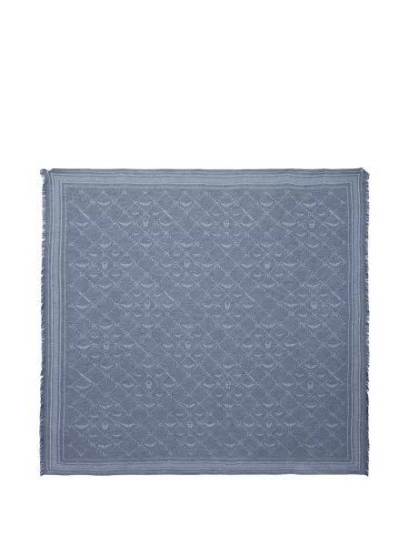 Šal Zadig&voltaire s printom plava