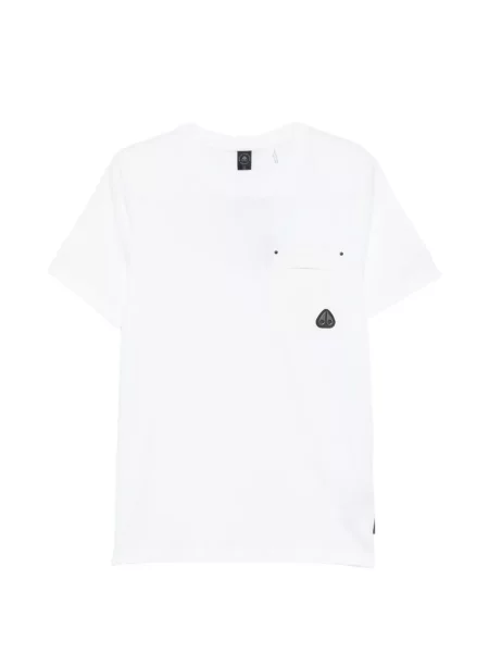 Tricou Moose Knuckles alb
