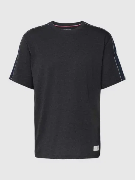 T-shirt z okrągłym dekoltem Tommy Hilfiger szara