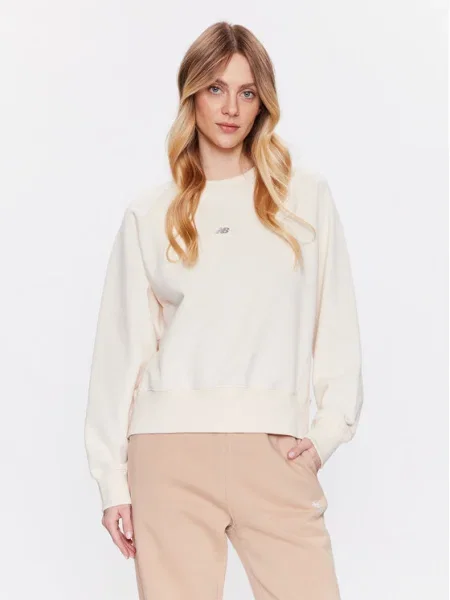 New Balance Bluză Écru Oversize