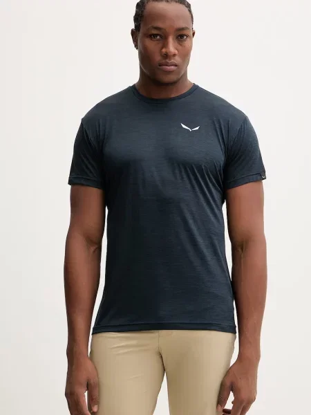 Salewa t-shirt sportowy Puez Melange granatowa