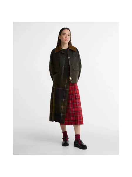 Woskowana kurtka Barbour zielona