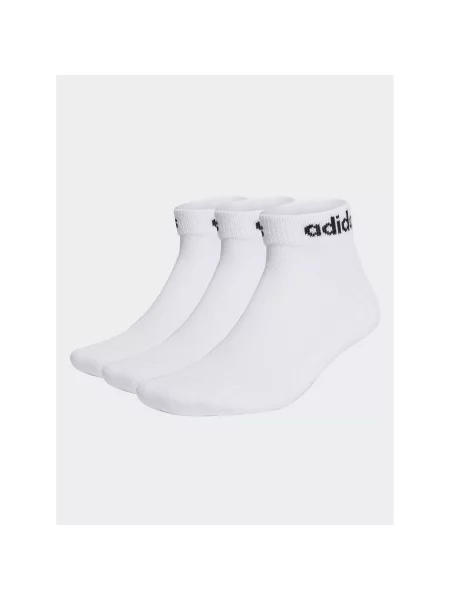 Ponožky Linear Ankle Cushioned – 3 páry bílé