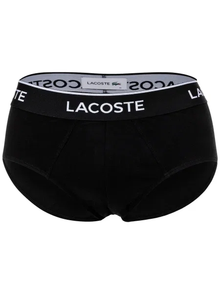 Lacoste 3 db-os bugyi szett fekete