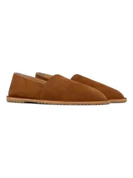 Espadryle Castaner skórzane brązowe