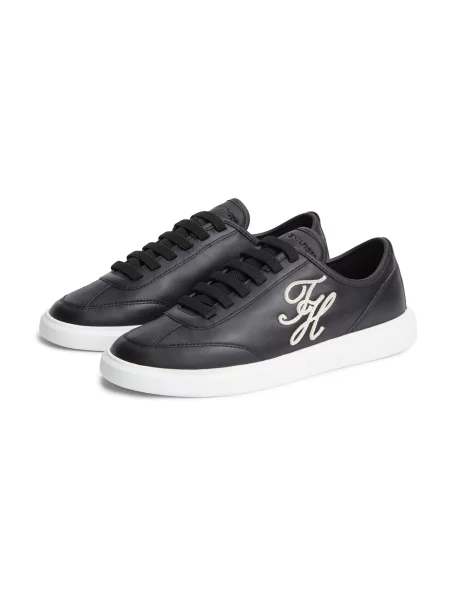 Sneakerși Tommy Hilfiger negru