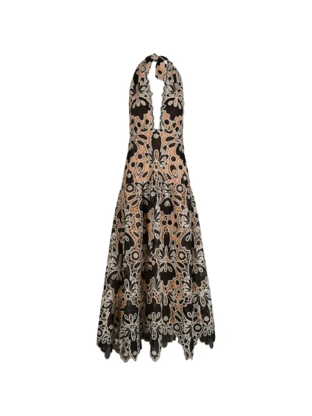 Rochie midi Johanna Ortiz până la genunchi de costum negru