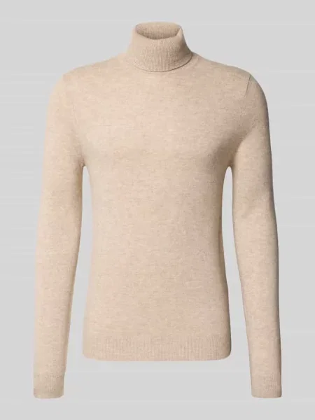 Golf o kroju regular fit z mieszanki wełny z domieszką kaszmiru Mcneal