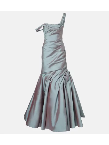 Rochie Marmar Halim albastru