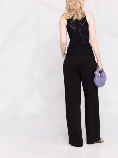 Мрежест боди Wolford черно