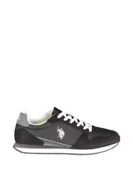Sneakerși U.s. Polo Assn. cu autograf negru