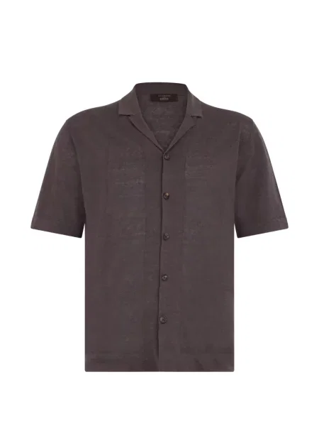 Cămașă Slowear tricotate maro