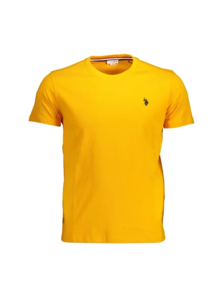 Koszulka polo U.s Polo Assn. z logo żółta