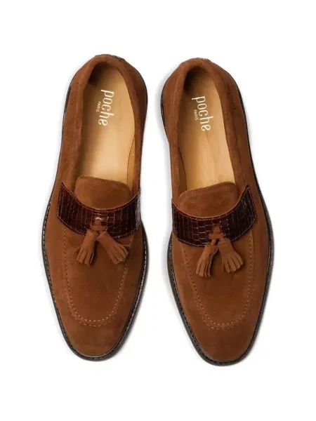 Loafersy Poche Paris hnedá