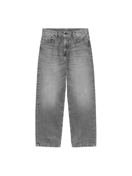 Jeansy Carhartt Wip szare