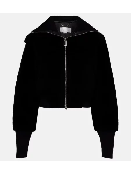 Geacă bomber Victoria Beckham negru