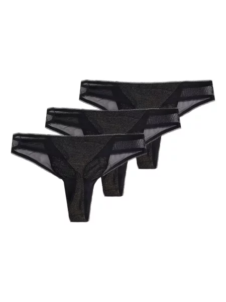 Chiloți tanga Boss negru