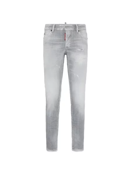 Blugi Dsquared2 zdrențuiți gri