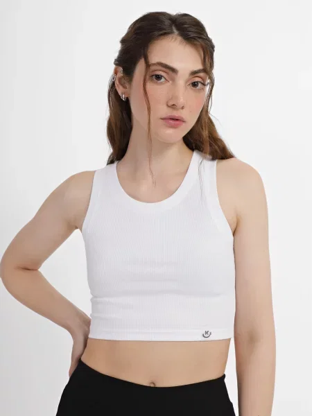 INTERTOP KALUSH Топ Без підкладки білий