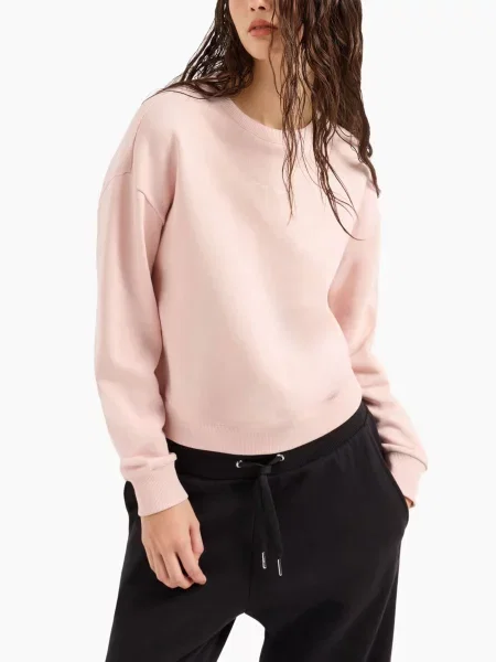Свитшот Armani Exchange розовый