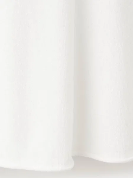 Sweter z dzianiny z dekoltem w szpic Teen S MANGO TEEN biały