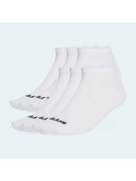 Skarpety Linear Crew Socks Cushioned 6 Pair Pack białe