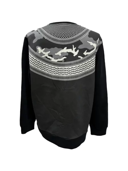 Pulover Neil Barrett cu imagine cu model camuflaj negru