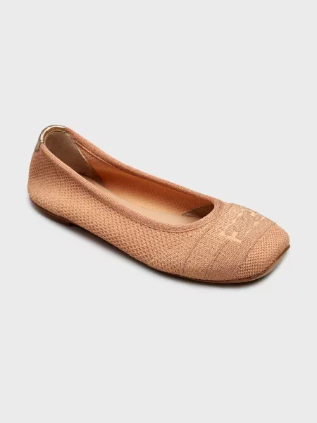 Балетки Casadei бежевые