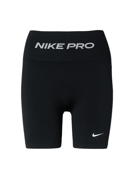 NIKE Pantaloni sport Seamless verde mentă negru