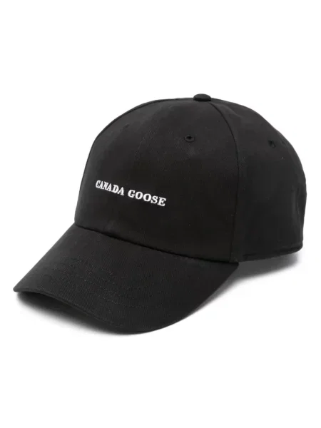Șapcă Canada Goose cu broderie negru